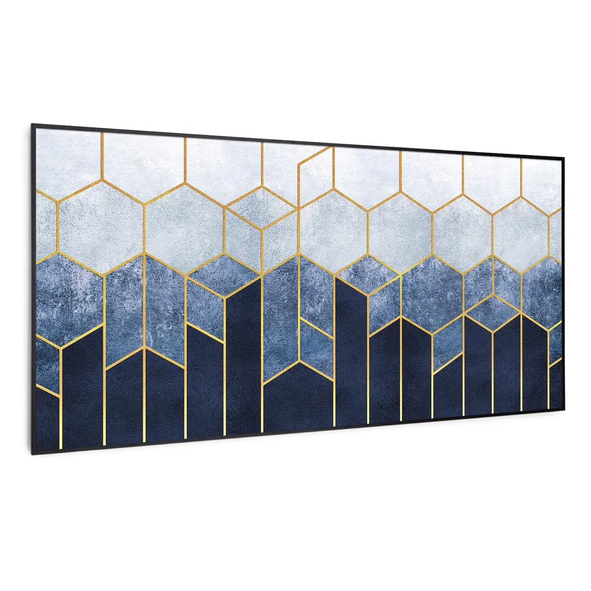 Klarstein Air Art Smart Stufa Elettrica Basso Consumo, Termoconvettore Elettrico da Parete 700W con Controllo IoT/WiFi App, Termosifone Elettrico a Muro, Pannello Radiante Infrarossi, Senza CO2