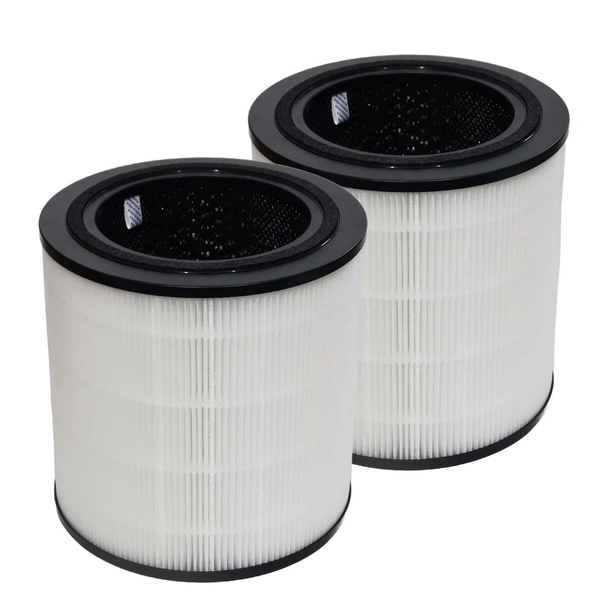 PUREBURG Filtro di ricambio compatibile con depuratore d'aria Bosch Air 4000, confezione da 2 pezzi H13 HEPA carbone attivo 2 in 1 3 livelli di filtrazione polvere VOCs odore
