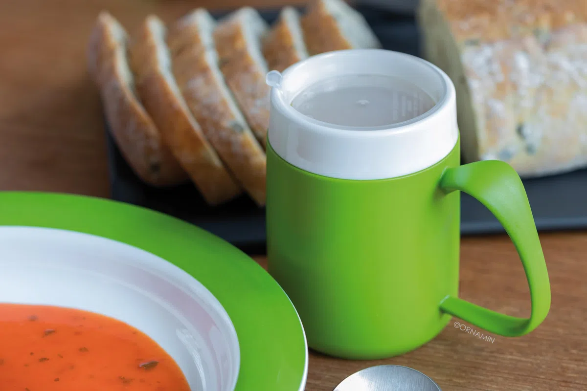 ORNAMIN - Thermal Mug Vital (colore: rosso)