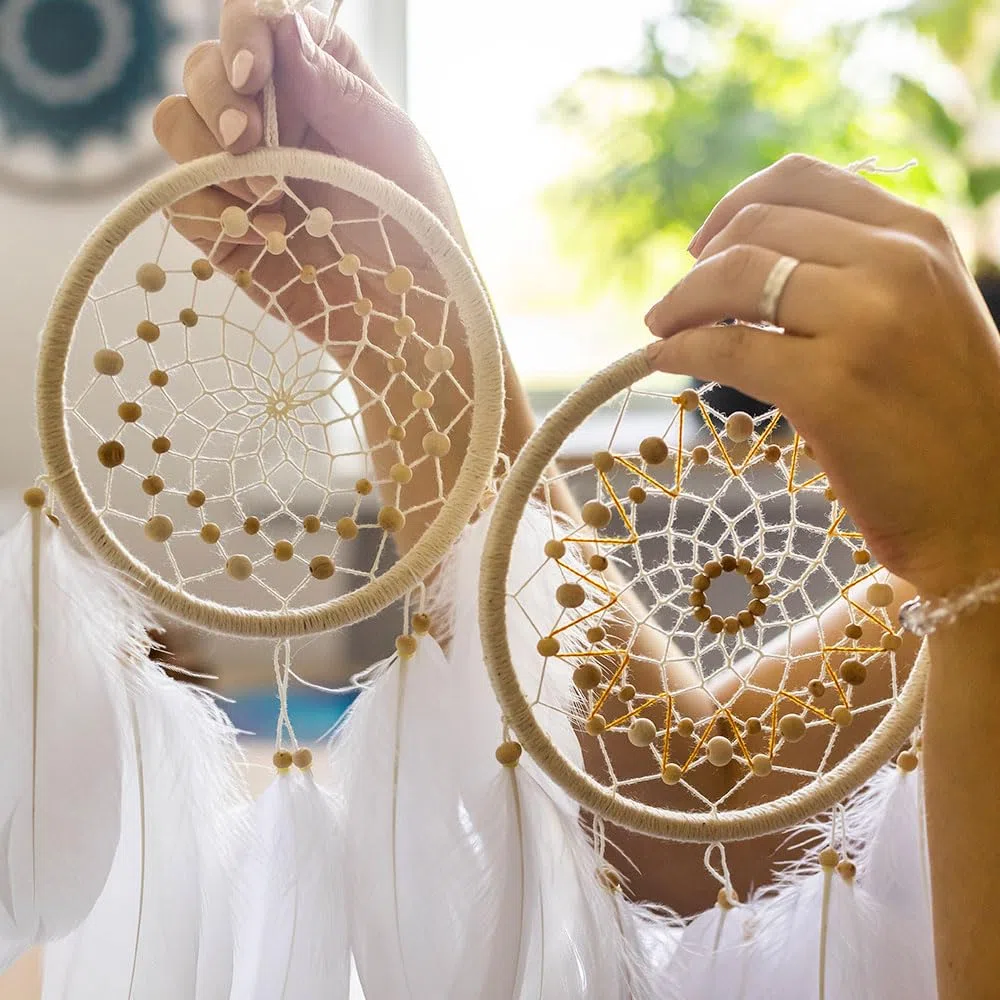 20 Pezzi Cerchi in Metallo Oro per Ghirlande Floreali e Decorazioni - Artigianato e Matrimoni - 10cm 15cm