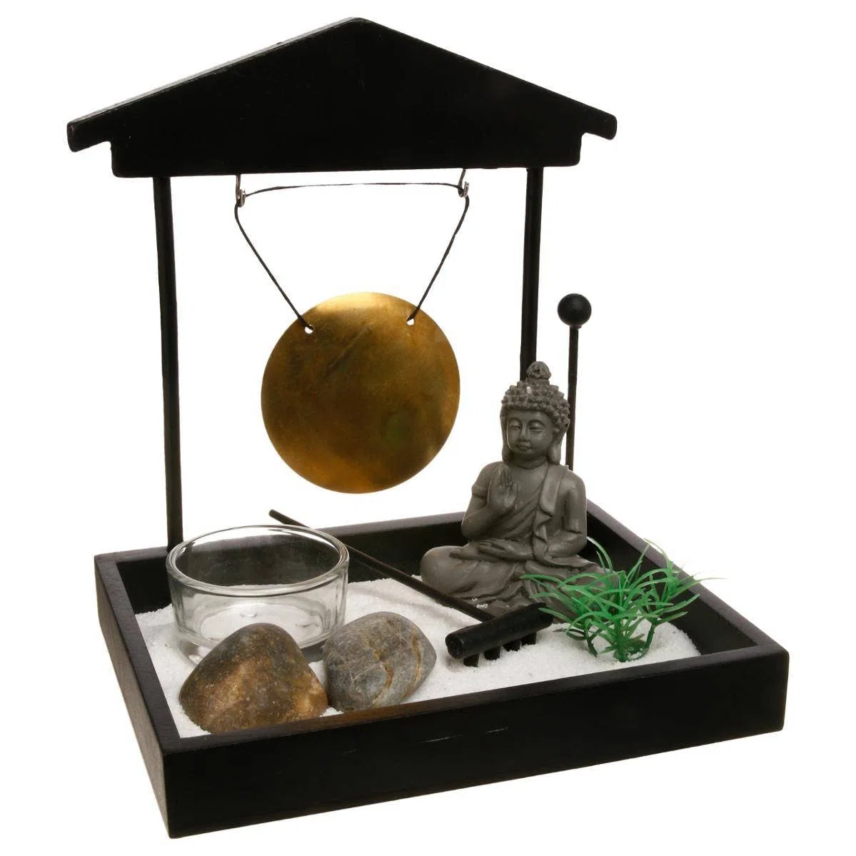 ATMOSPHERA CREATEUR D'INTERIEUR - Giardino Zen Nero 15x15cm