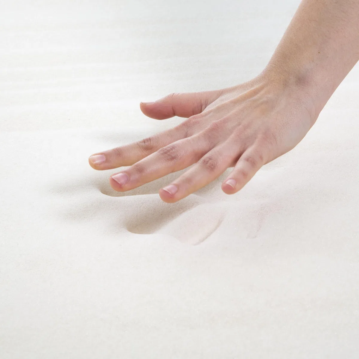 DOLCI SOGNI Topper Matrimoniale 160x190 Senza Fodera, Memory Foam Rigido con Spessore 5 cm, Topper Materasso per Letto e Divano Letto, 100% Made in Italy