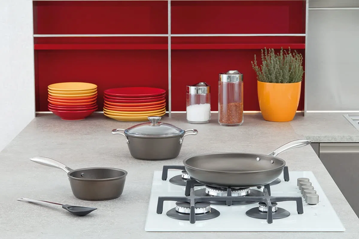 Giannini Vegetalia Evolution Bistecchiera 28x28 cm Alluminio antiaderente Rivestimento Olliatech HT Adatta all'induzione Made In Italy
