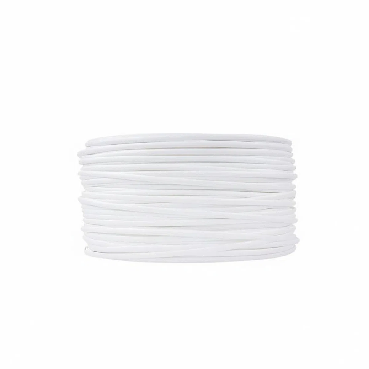 120 Piedi Kit Riparazione Rattan Alta Resistenza Rotolo di Vimini Plastico Impermeabile per Amanti Del Fai da Te, Patio, Giardino, Esterno, Bianco