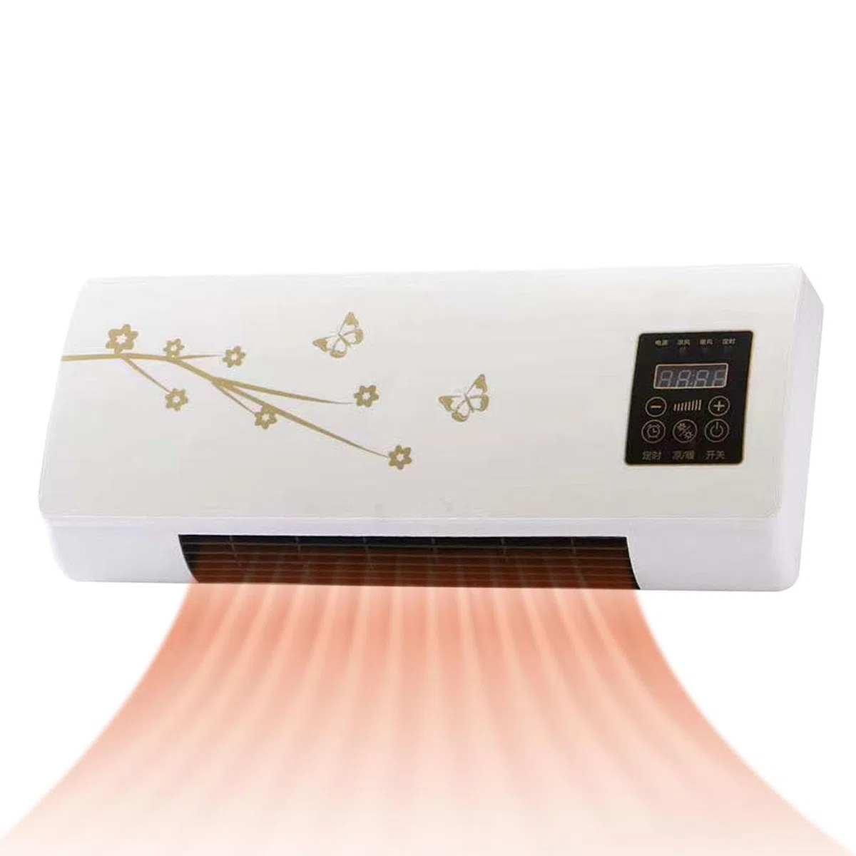 Condizionatore Da Parete, Climatizzatore Con Caldo/freddo E Timer, Termoventilatore A Parete, Raffreddatori D'aria Facilmente Controllabili, Per Camera Letto, Studio