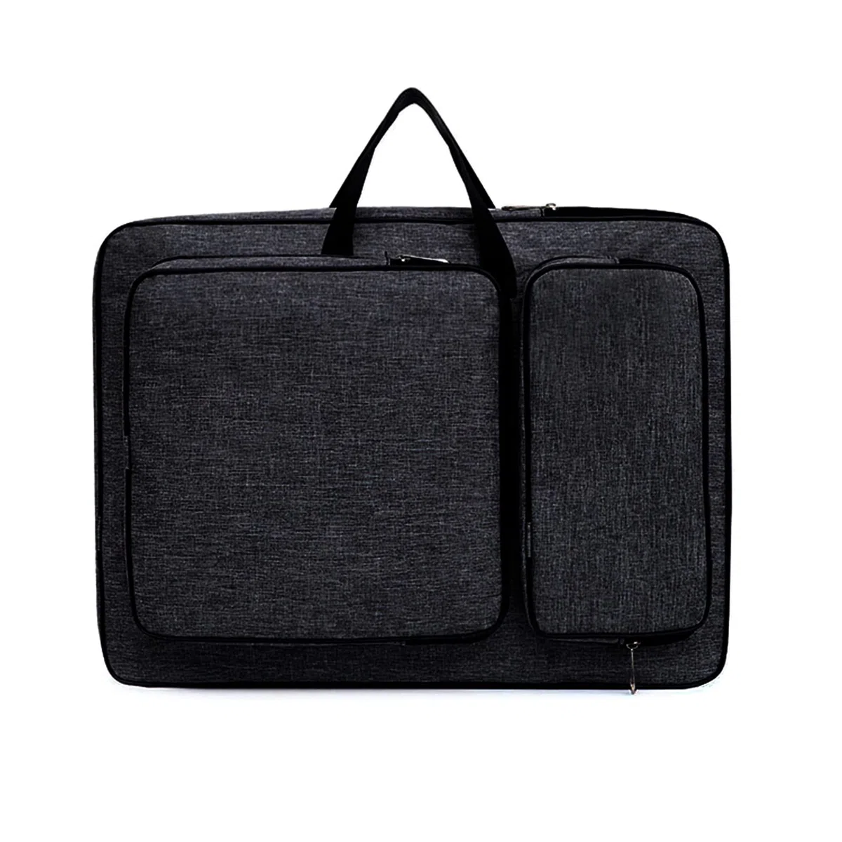 Custodia Portfolio Arte A3 Cartella Impermeabile in Tela Conservazione Opere d'Arte Zaino Tavola da Disegno Portatile Portfolio Artista Borsa a Tracolla per Trasporto Grande Custodia Blocchi da