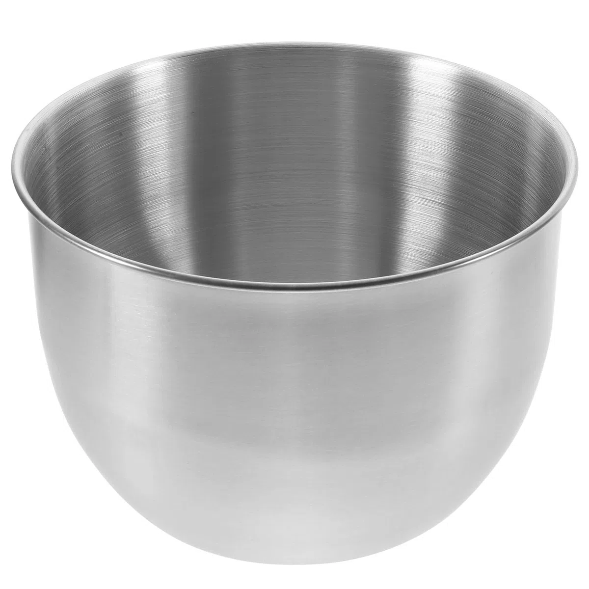 Housoutil Ciotola per Impastare e Mescolare in Acciaio Inox 201, Profonda, Diametro 19 CM, Utensile da Cucina per Montare Uova e Panna in Casa