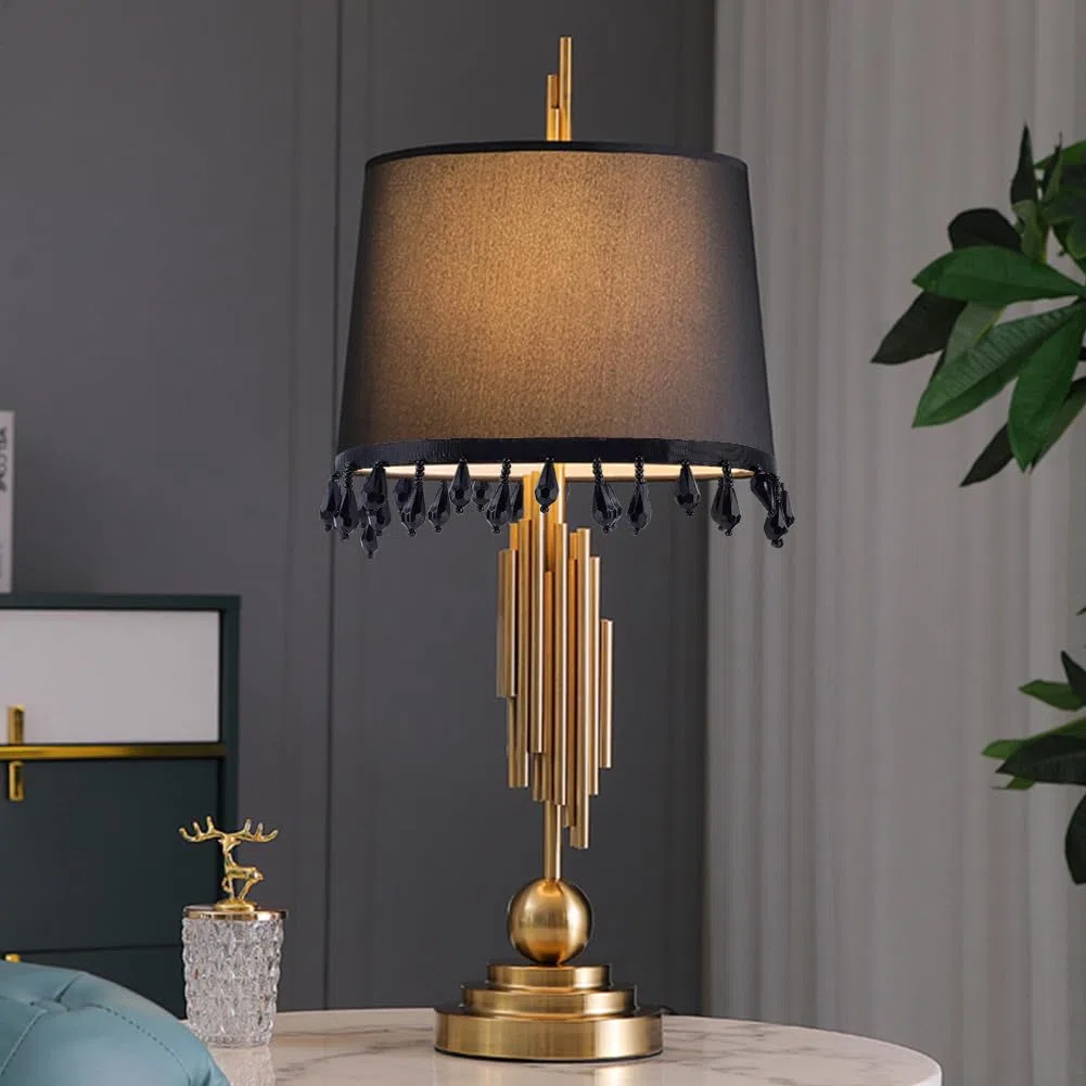 OLYCRAFT 0.9m Frangia di Perline Nere Frangia Decorativa di Perline Frange A Goccia per Matrimoni Spose Fai Da Te Cucito Artigianato Decorazioni per La Casa Abbigliamento Decorazione