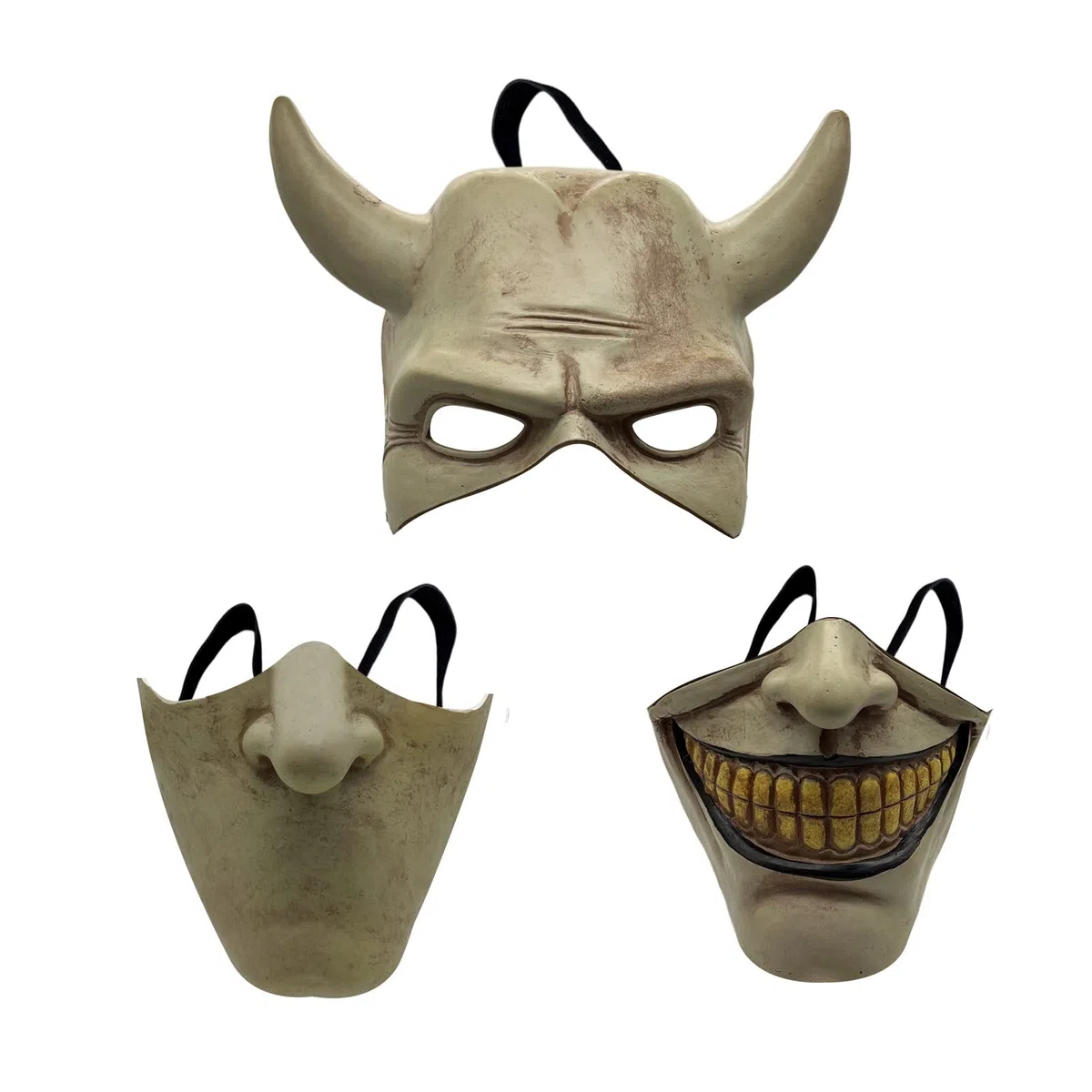 Le Mask Cosplay Graber Le Maschera per telefono Nero Film horror Halloween Maschera Spaventosa Maschera per Costume da Uomo