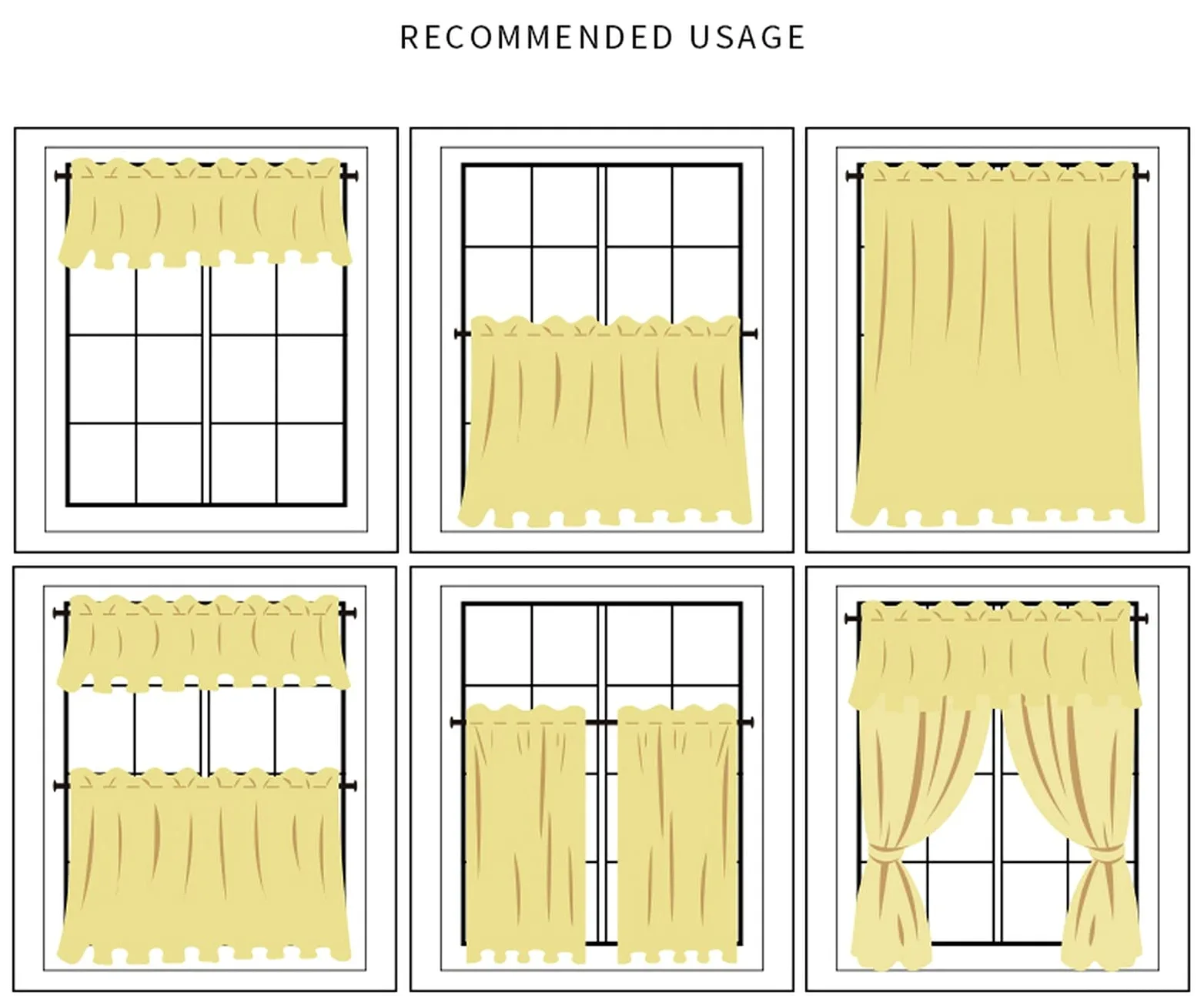 A.Monamour Tenda Corta per Finestra Piccola Tulle Pizzo Ricamato Voile Trasparente Beige Tendina Tenda da Cucina Bistrot Caffè Mezza Tenda Mantovana Tenda a Vetro Tenda a Pannello Tenda Porta Armadio