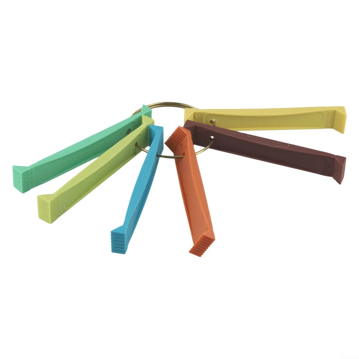 Kit di strumenti di riparazione per condizionatore d'aria e condensatore, con 6 pettini a pinna per 12 pinne, struttura in plastica e metallo, per condizionatori d'aria domestici