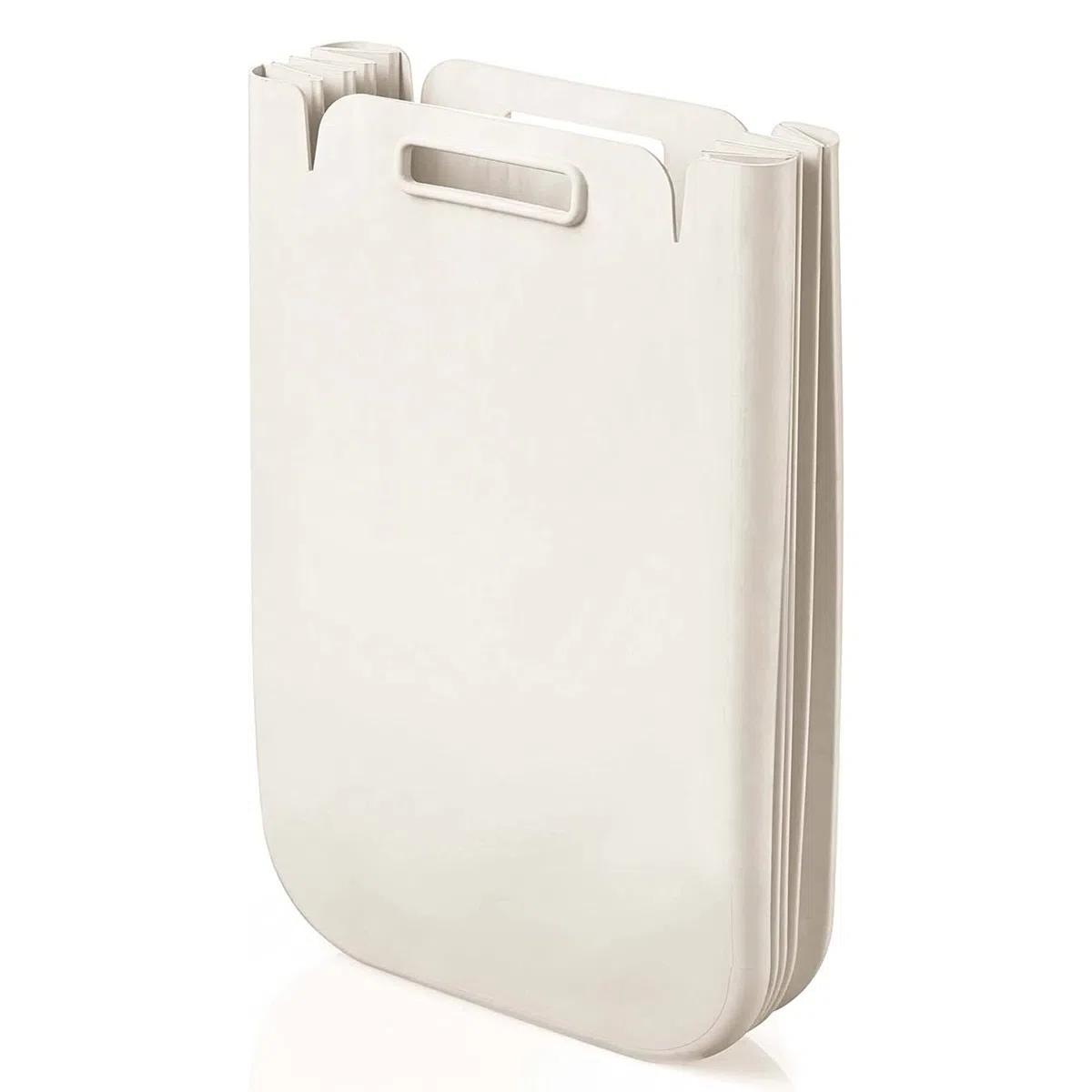 Set di 3 contenitori multiuso pieghevole da 25 litri c/uno (75 l totali), in plastica riciclata, 45 x 30 cm, colore