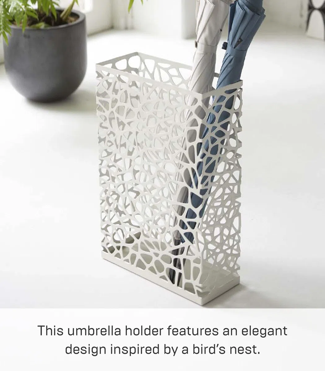 NEST portaombrelli L, bianco