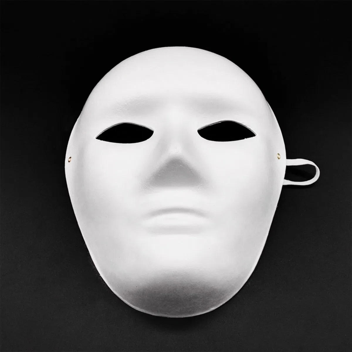 10 Pezzi Maschera Bianca Verniciabile, Carta Fai Da Te per Carnevale e Viso