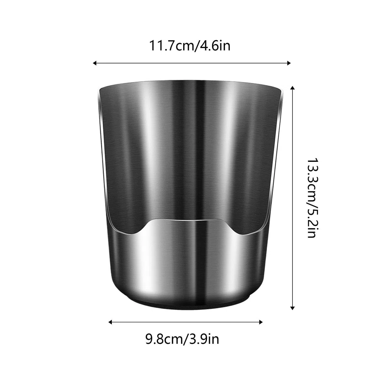 Poggiamestolo – Supporto per coperchio pentola da 18 cm, 2 in 1, in acciaio , , organizer in metallo resistente al calore, per banconi, forno, cucina, per