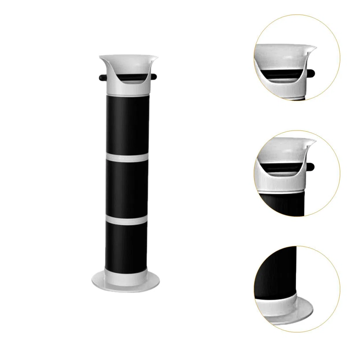predolo Knock Box Progettato per Lo Smaltimento Dei Fondi di Caffè, Strumento Professionale con Ampio Spazio in Un Modello Da Pavimento, Linea bianca