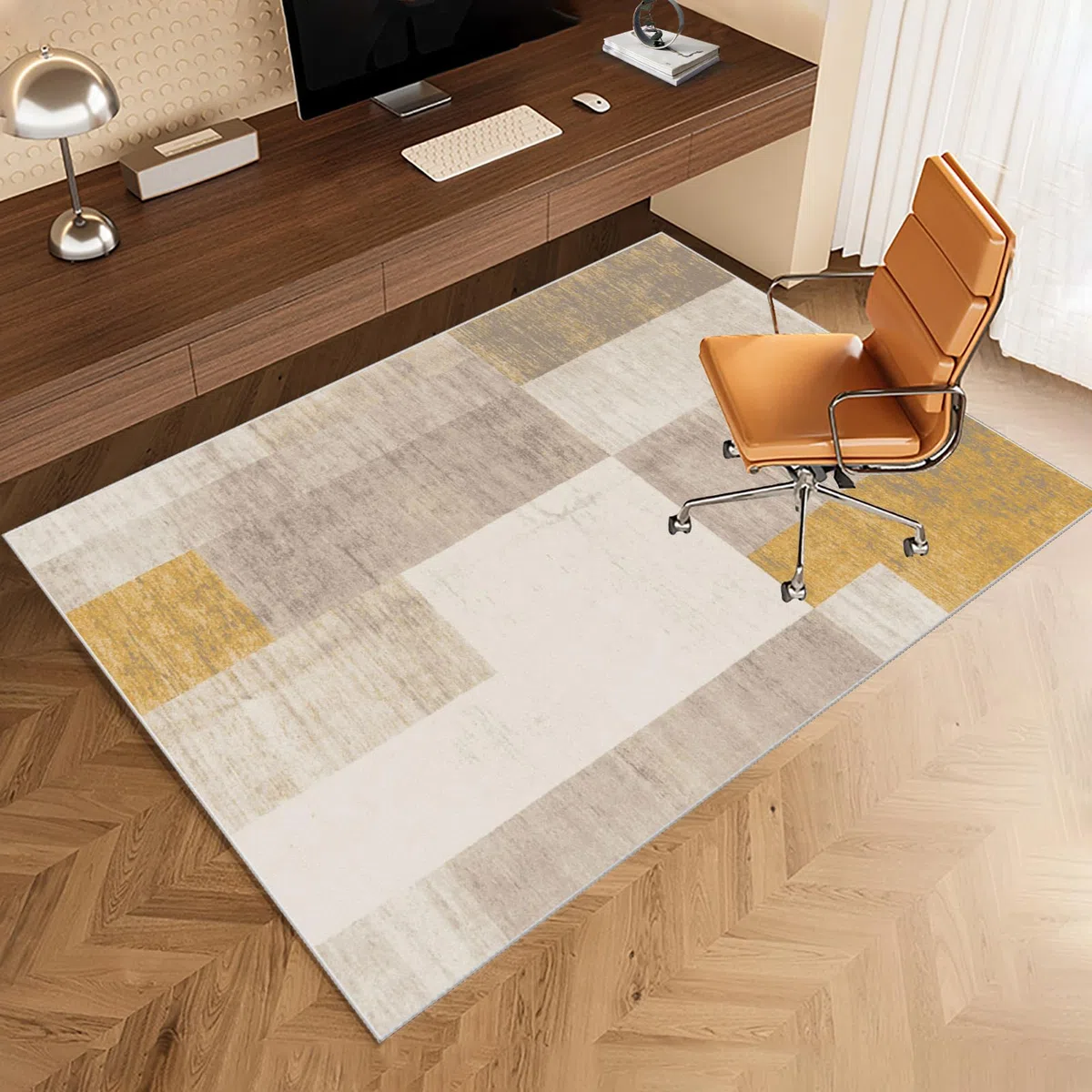 Tappeto Salvapavimento Tappeto Sedia Ufficio Antiscivolo 120 x 160 cm Ufficio Protettore del Pavimento Tappeto per Sedia con Ruote Tappeto Sedia Gaming Pavimenti per Parquet e Pavimenti Duri