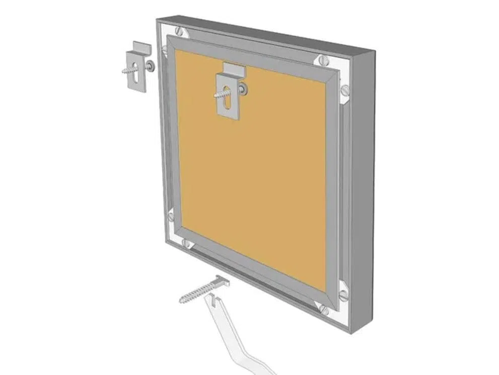 SISI UK Chiave a T da 138 mm di sicurezza a T, viti a T, viti a T, per bloccare cornici per opere d'arte, cornici in legno, confezione da 1.
