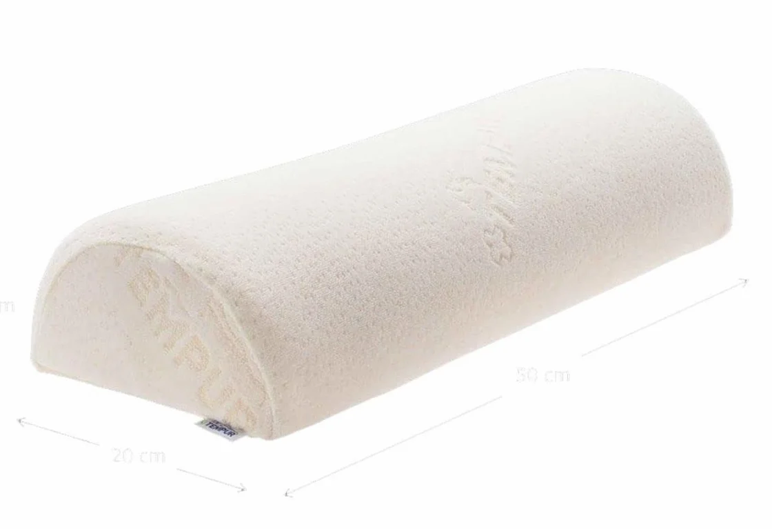 TEMPUR Cuscino universale gambe, vita e testa, grigio, 50 x 20 x 10 cm