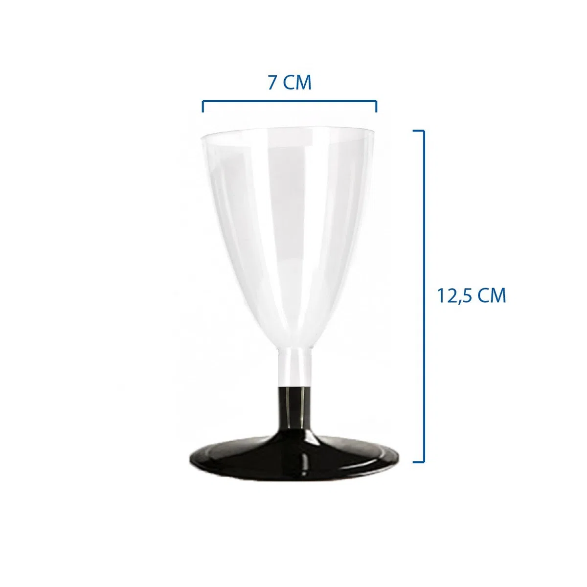 PZ 100 CALICE VINO BASE NERA BLACK BICCHIERI PROSECCO CC 180 TRASPARENTI CHAMPAGNE HAPPY HOUR APERITIVO APERICENA PLP USA E GETTA