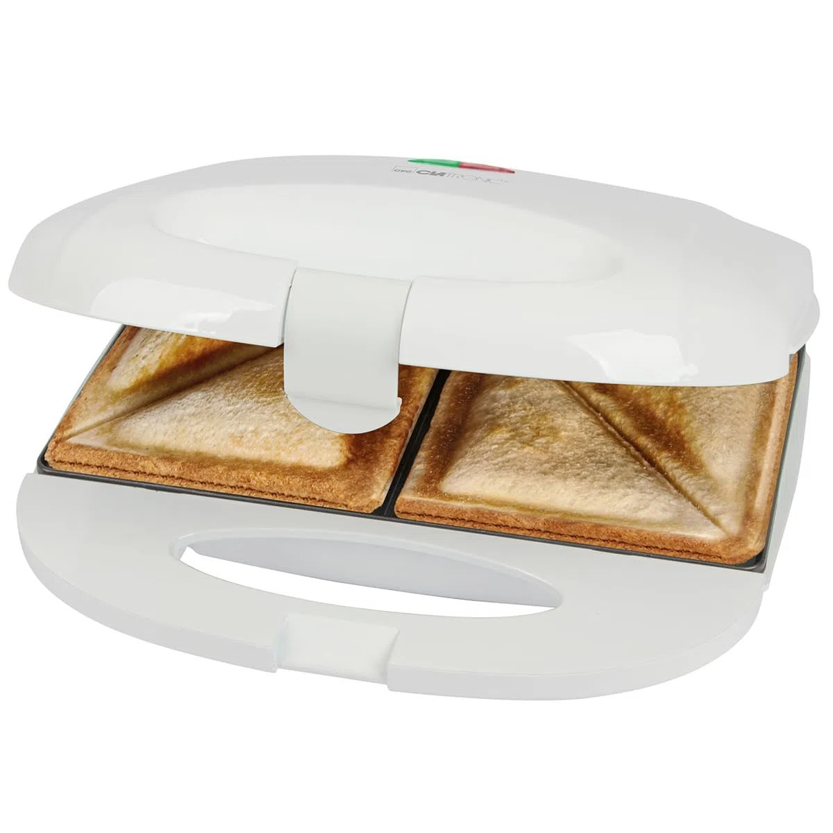 Panino bianco/Croque Monsieur Maker Clatronic ST3813-Bianco