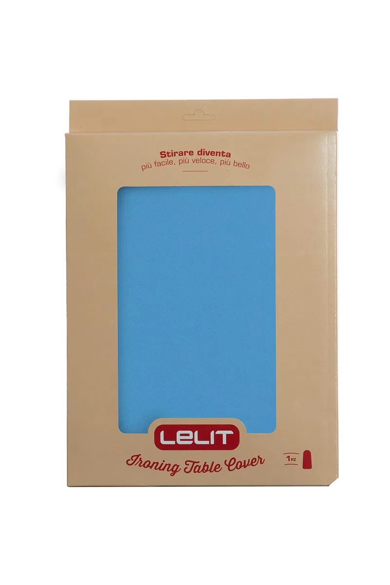 LELIT PA019 Telo copriasse imbottito azzurro, 129 x 44 cm