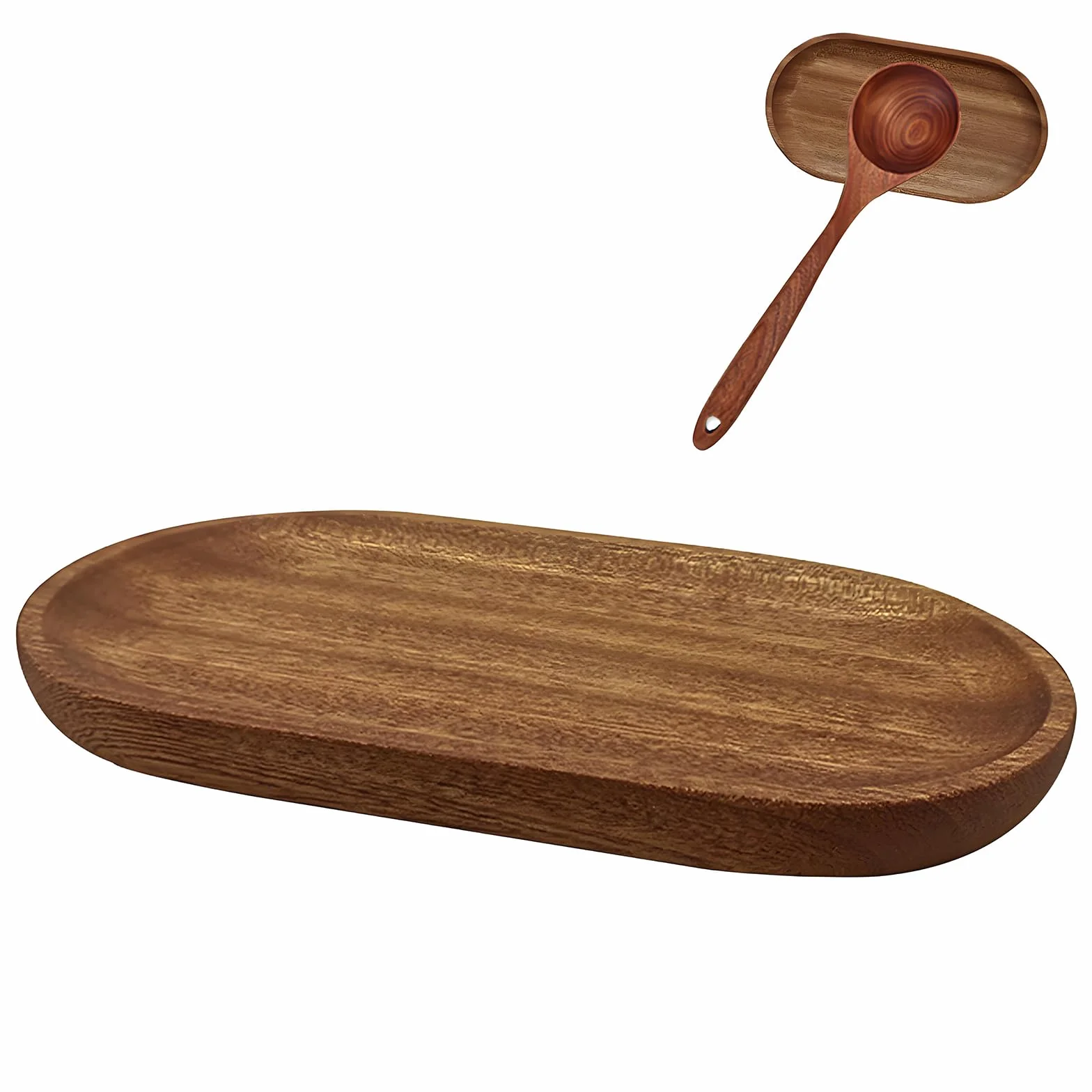 Poggia Mestolo Oucina, Appoggia Mestoli da Cucina in Legno Naturale Retrò Poggia Cucchiaio da Cucina per Portaposate da Banco per Spatole, Cucchiai, Pinze e Altri Utensili da Cucina