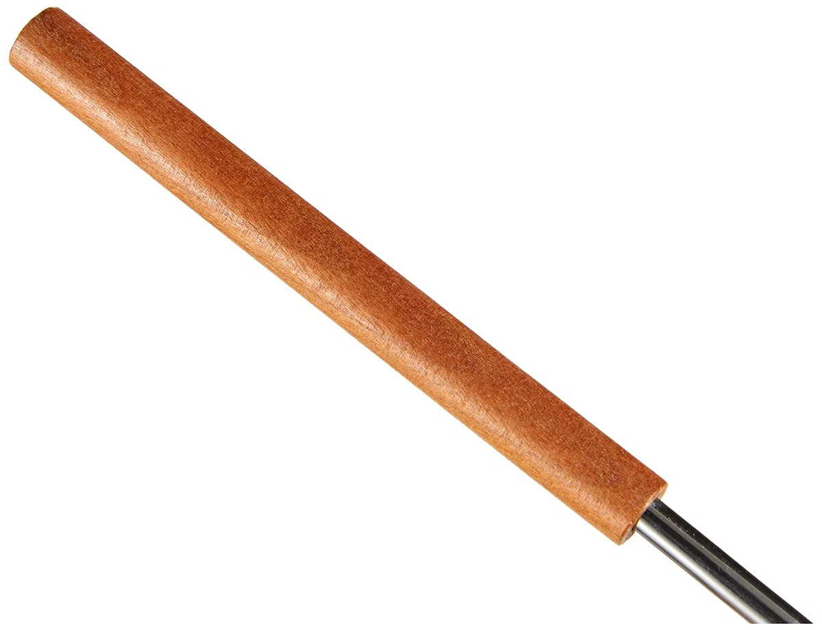 Kuhn Rikon 32099 - Forchette per fonduta di Formaggio/Carne, in Legno di ciliegio, 4 Pezzi
