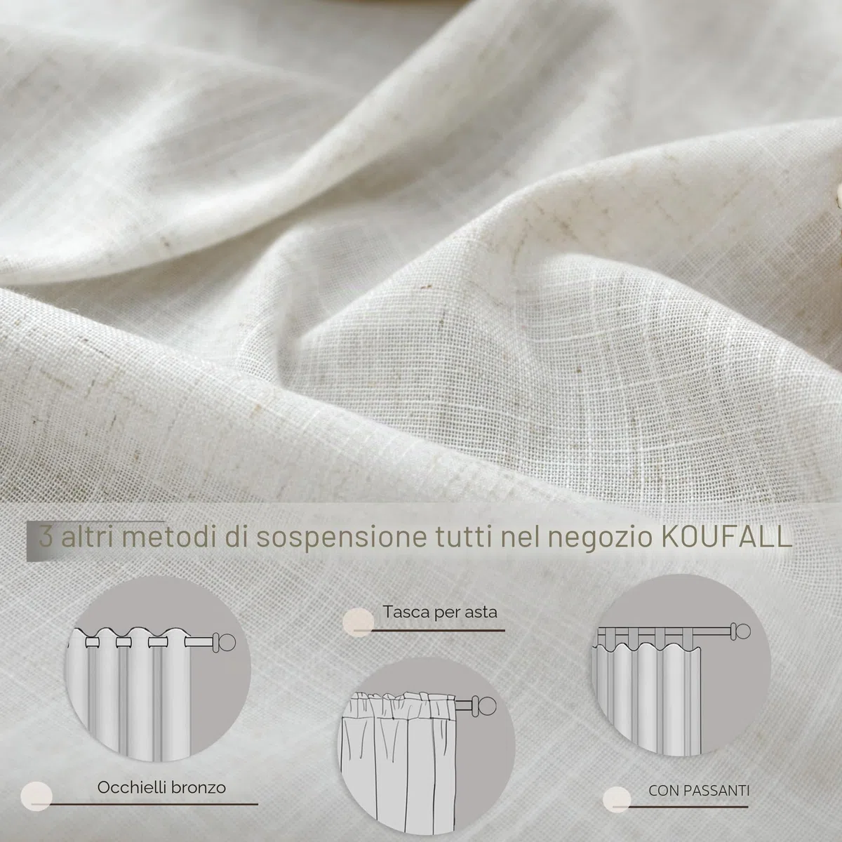 Tende in lino da 330 cm per soggiorno, extra lunghe, set di 2 pannelli, stile bohémien, in tessuto a goccia di lino, semi velate, filtrano la luce, grandi tende per finestre per camera familiare,