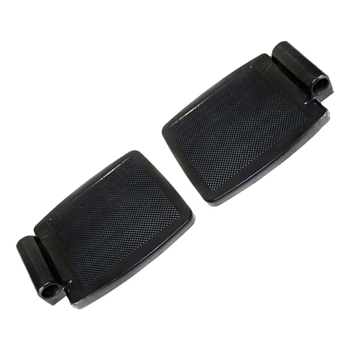 F Fityle Resistente poggiapiedi per sedia a rotelle, pedale per sedia a rotelle manuale rimovibile antigraffio, ricambio, accessori universali per sedia a - Foro in plastica da 2,2 cm