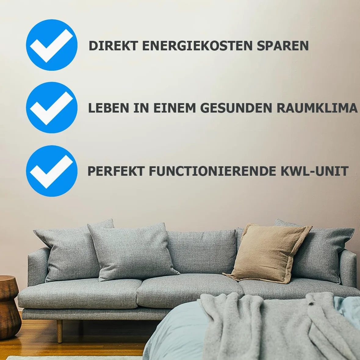Tops Filtro ai carboni attivi per Zehnder Comfoair q350 | 1 set di filtri per polline G4 + F7 | Sostituisce il filtro originale Zehnder