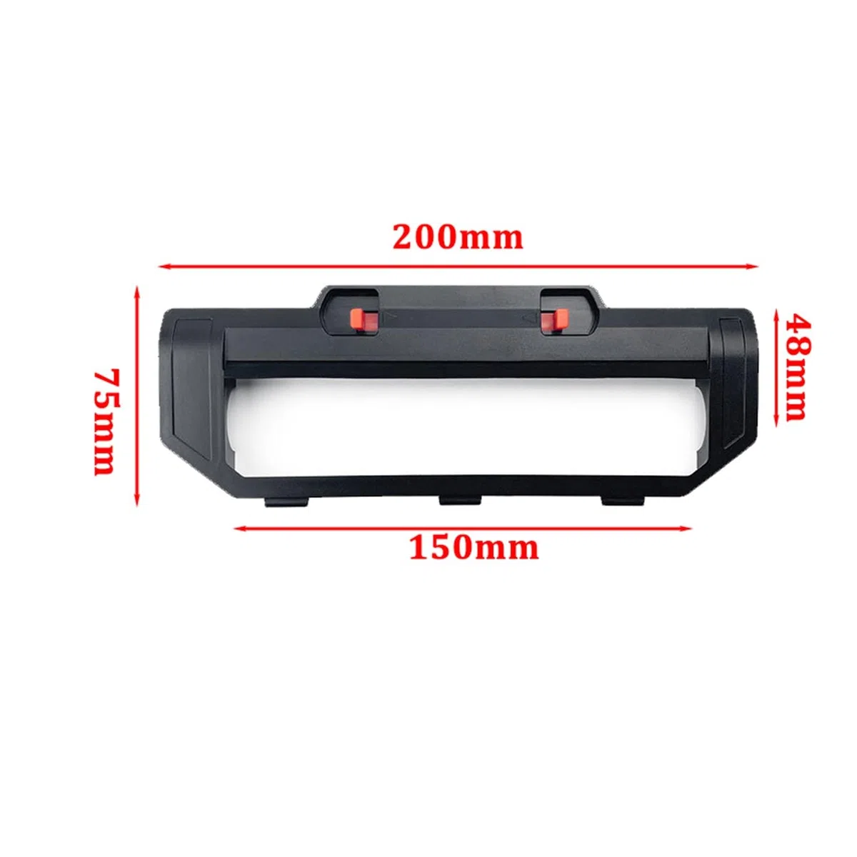 Spazzole Mop Panno Straccio Compatibile for Xiaomi Mi Robot Vacuum-Mop P STYTJ02YM STYJ02YM Mop-2S XMSTJQR2S Robot Aspirapolvere Parti Accessorio (Color : 2PCS)