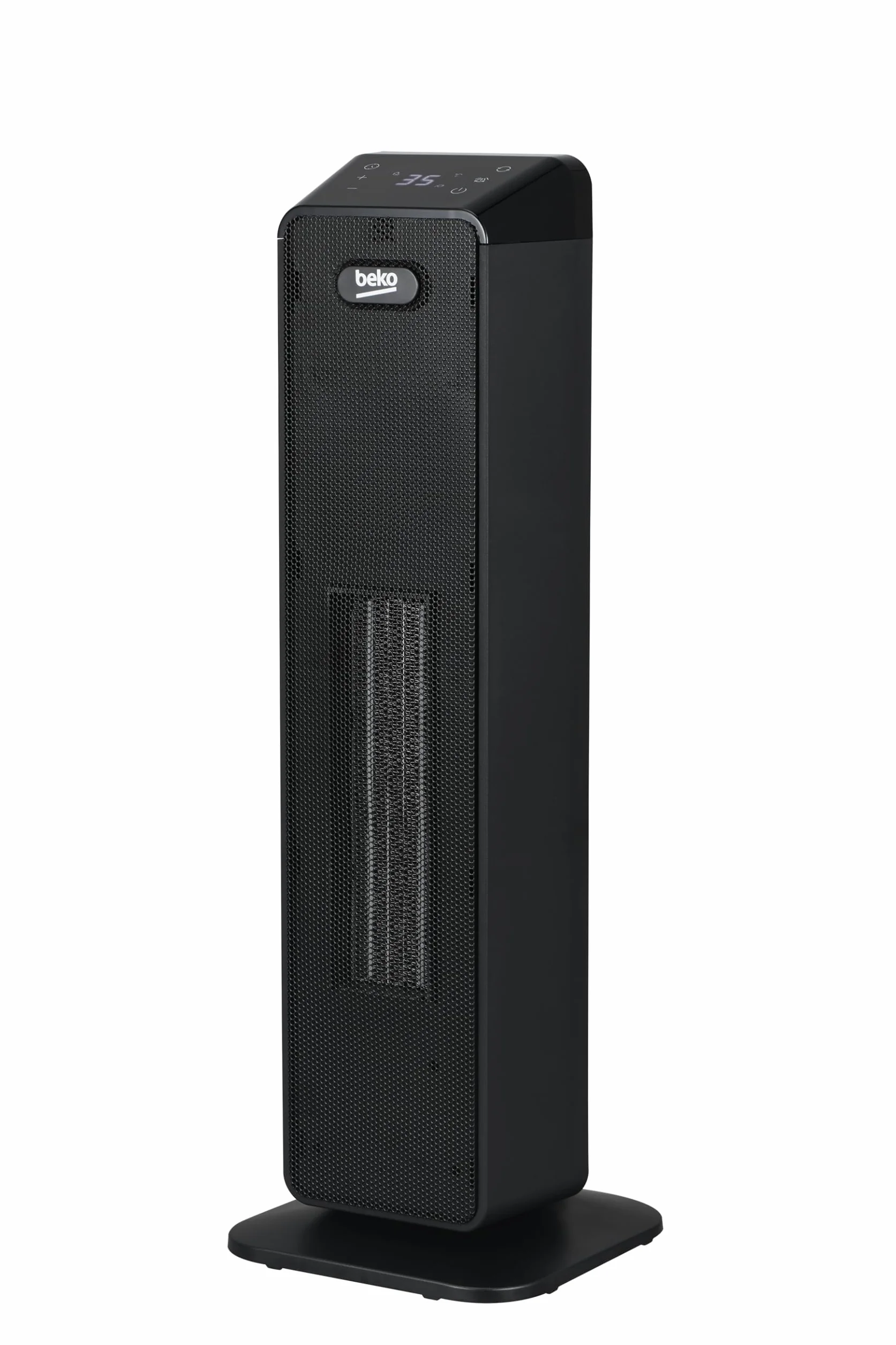 BEKO Termoventilatore a torre con telecomando RHP7120B, Potenza 2000W, Tecnologia ceramica, 4 modalità, protezione da surriscaldamento