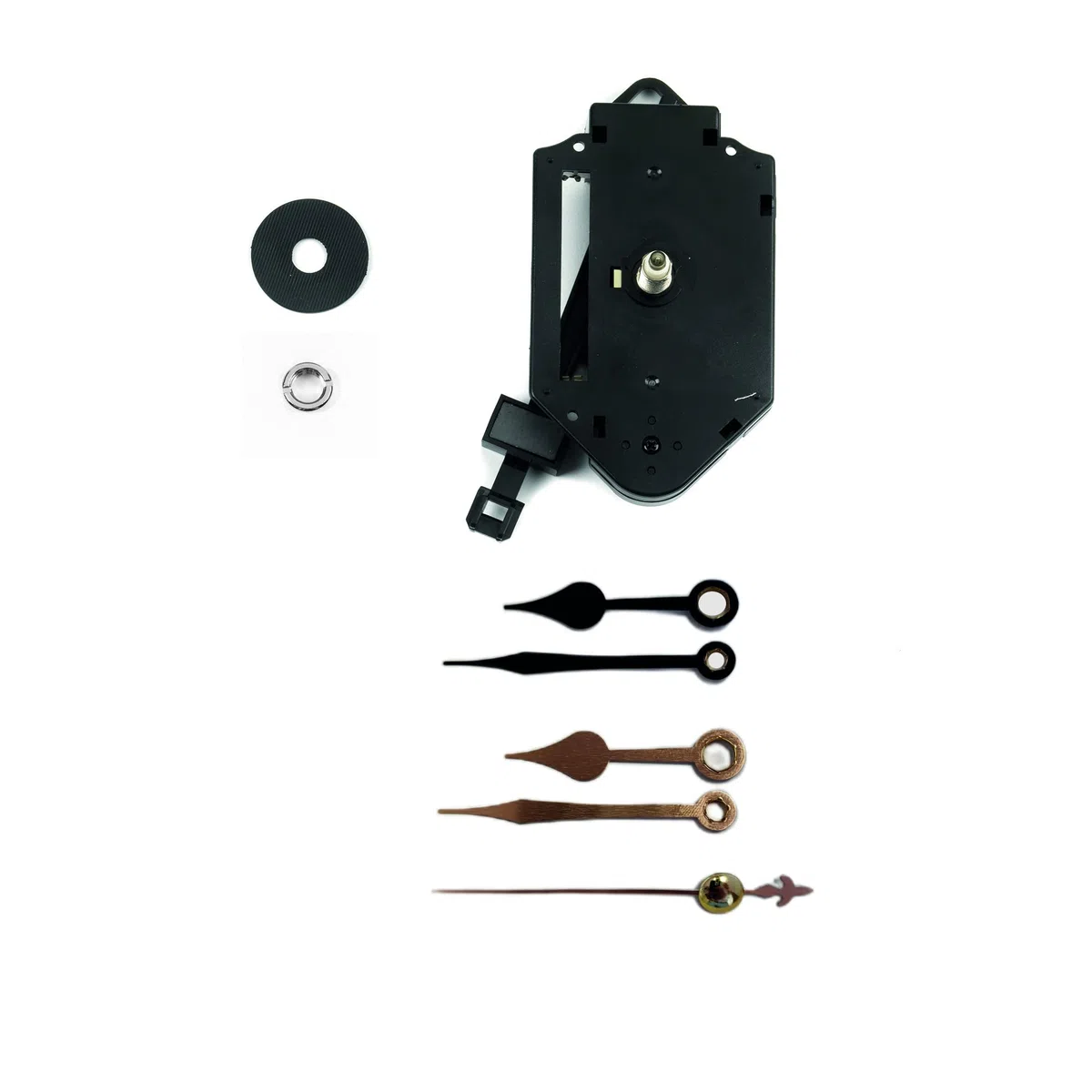 Clock-it Meccanismo Orologio a Pendolo con Canotto. Kit per Riparazione, Sostituzione o Realizzazione Orologio Pendolo da Parete.Kit fai da te.