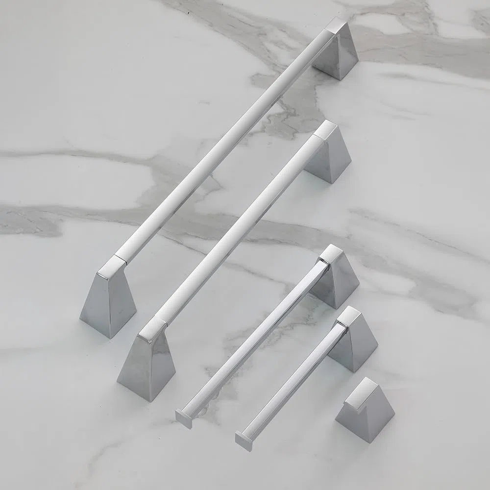 Porta Salviette Da Muro In Acciaio Cromo Linea Accessori Bagno Giza L 14 X P 7 X H 4 Cm, Con Fissaggi Inclusi