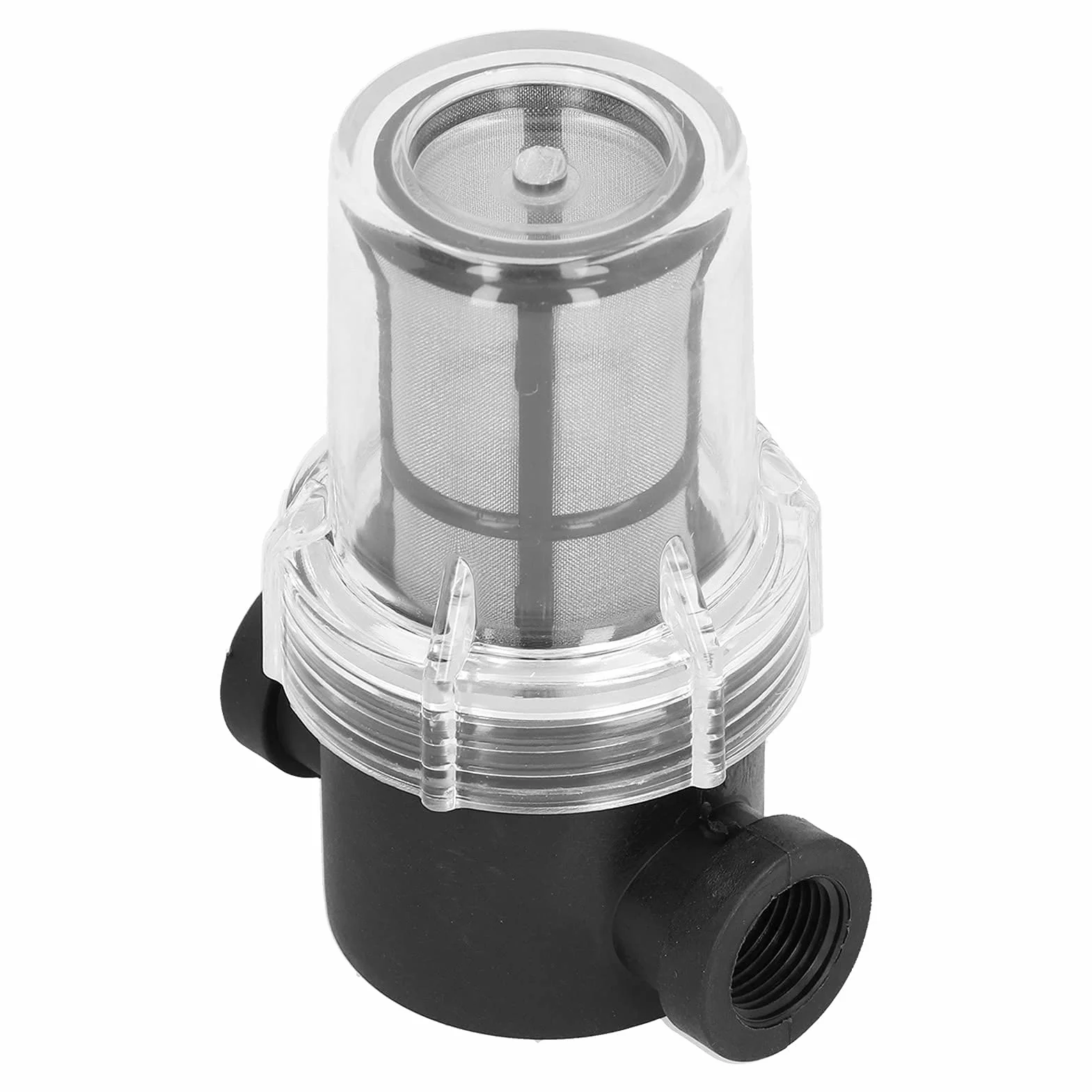 Filtro per Birra 150 Micron 80 Mesh con Tubo Flessibile 12mm per Birrificio Domestico Filtraggio Acqua e Birra