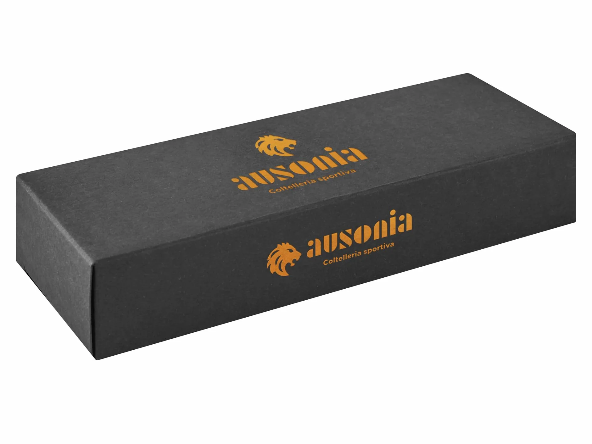 AUSONIA - Coltello coglifunghi lama inox Cm 20 manico legno con mini bussola