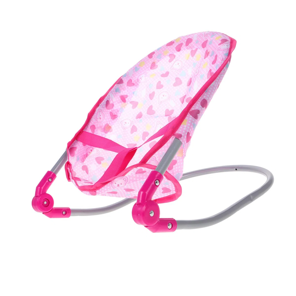 Sedia Dondolo Per Bambole Doll Con Movimento Oscillante Design Accattivante e Misura Adatta Per Giochi Di Ruolo Bambina Accessorio Morbido e Sicuro Per Bambole