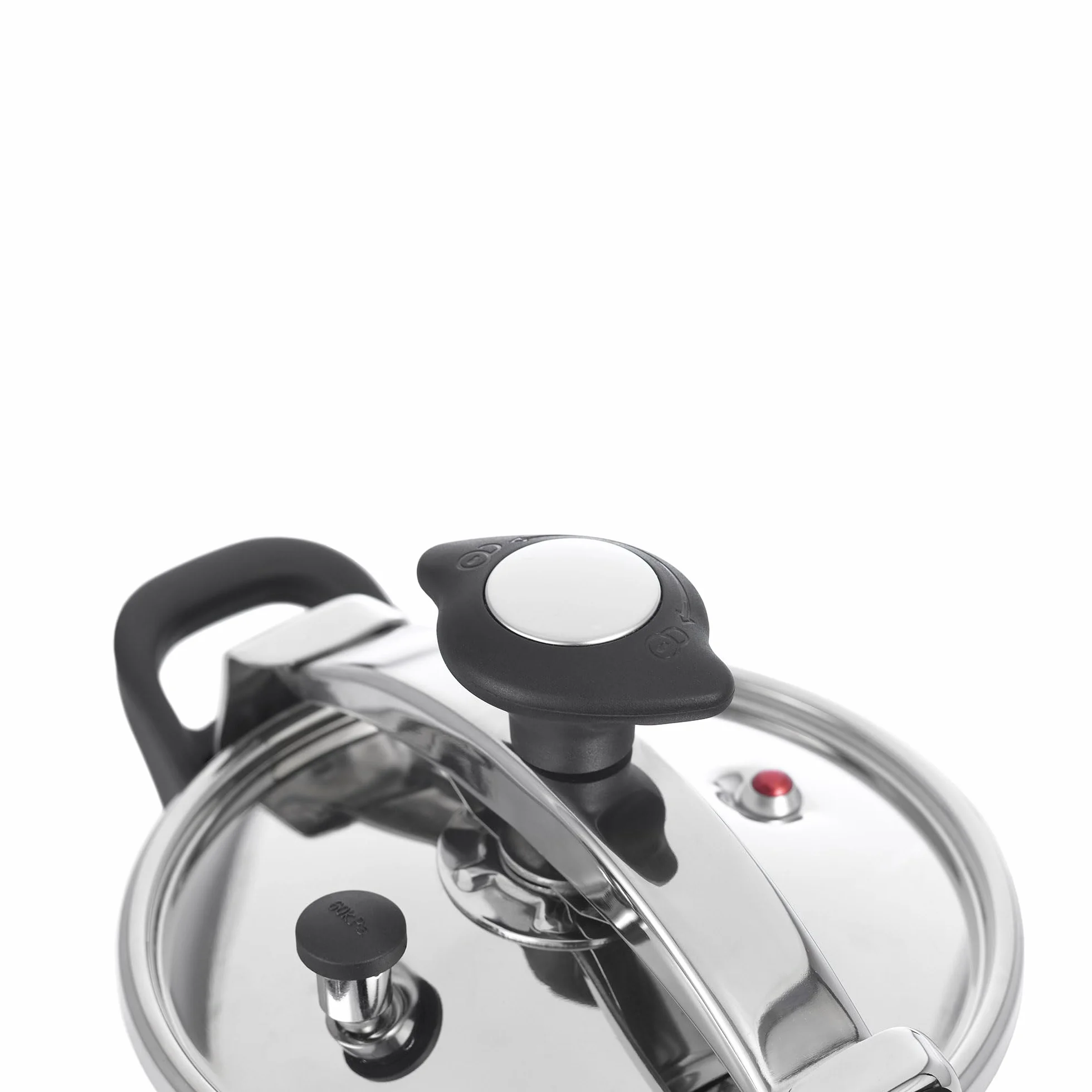 JATA HOGAR OPC12 - Pentola a pressione 12 litri in acciaio inossidabile | Modello OPC12 | Adatta per induzione, gas, elettrico e vetroceramica | 3 sistemi di sicurezza | Chiusura progressiva con