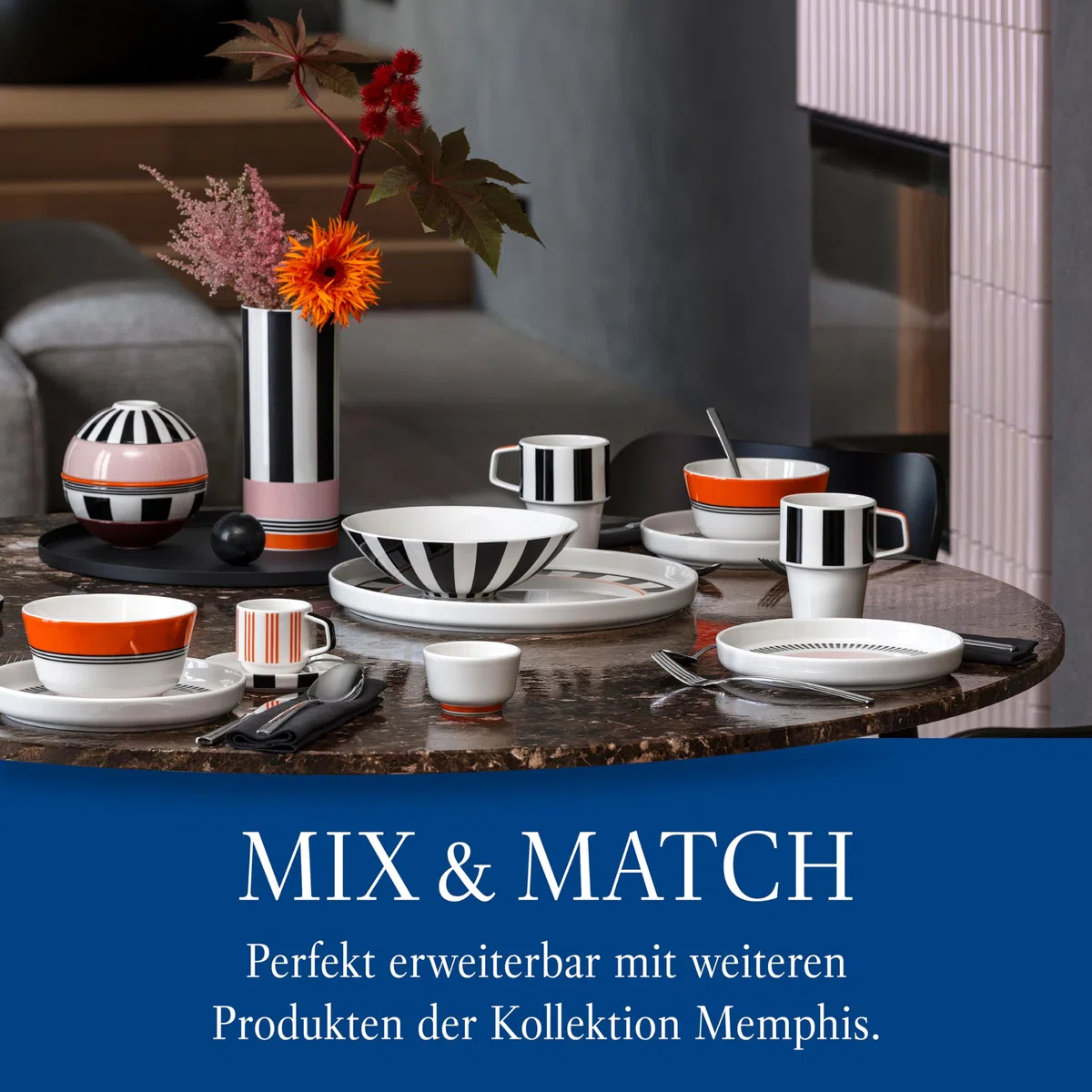 Villeroy & Boch The Memphis Collection Pasta plate 24x4cm