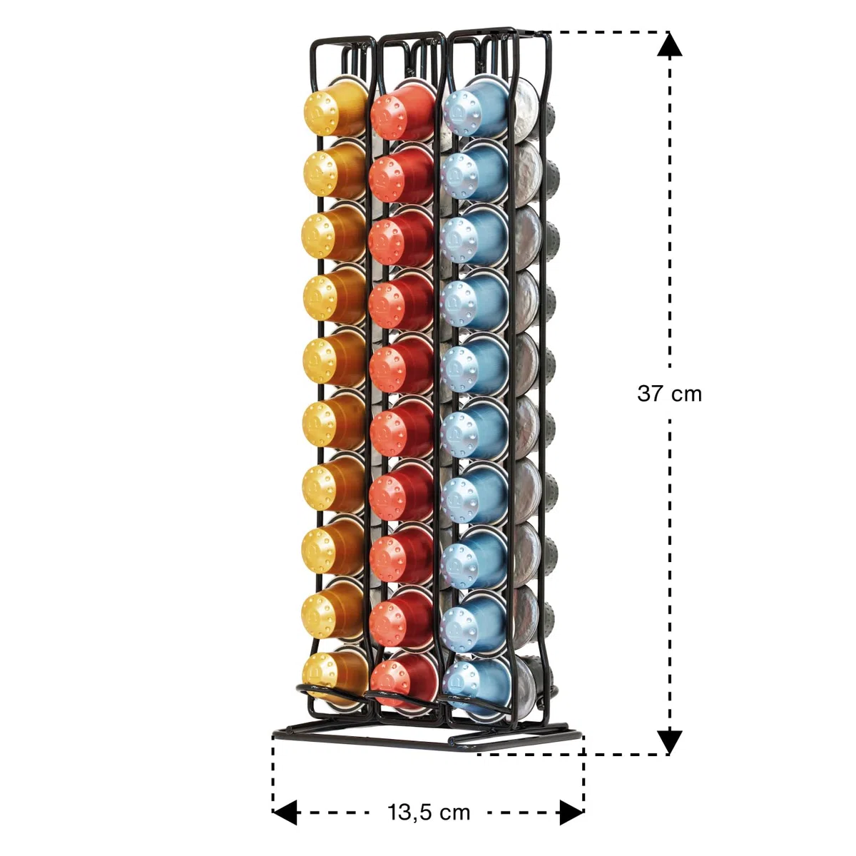 Italian Coffee Portacapsule Caffè Compatibili e Originali, adatto per Ufficio e Cucina (Nespresso Dante)
