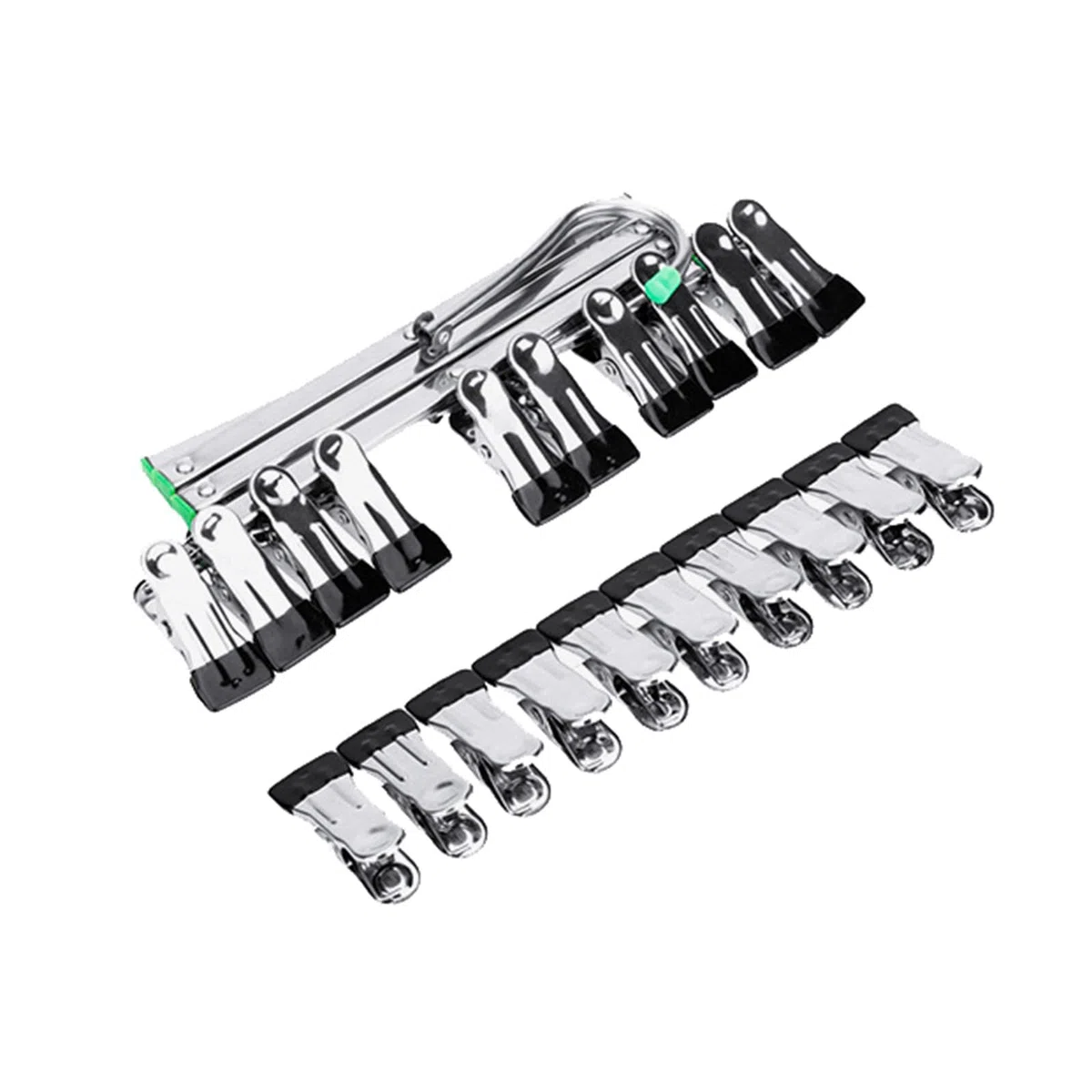 Darkroom Film Asciugatura Hanging Rack Telaio 10 Clip Per 35mm 120/125 Pieghevole Gancio Antivento Accessori