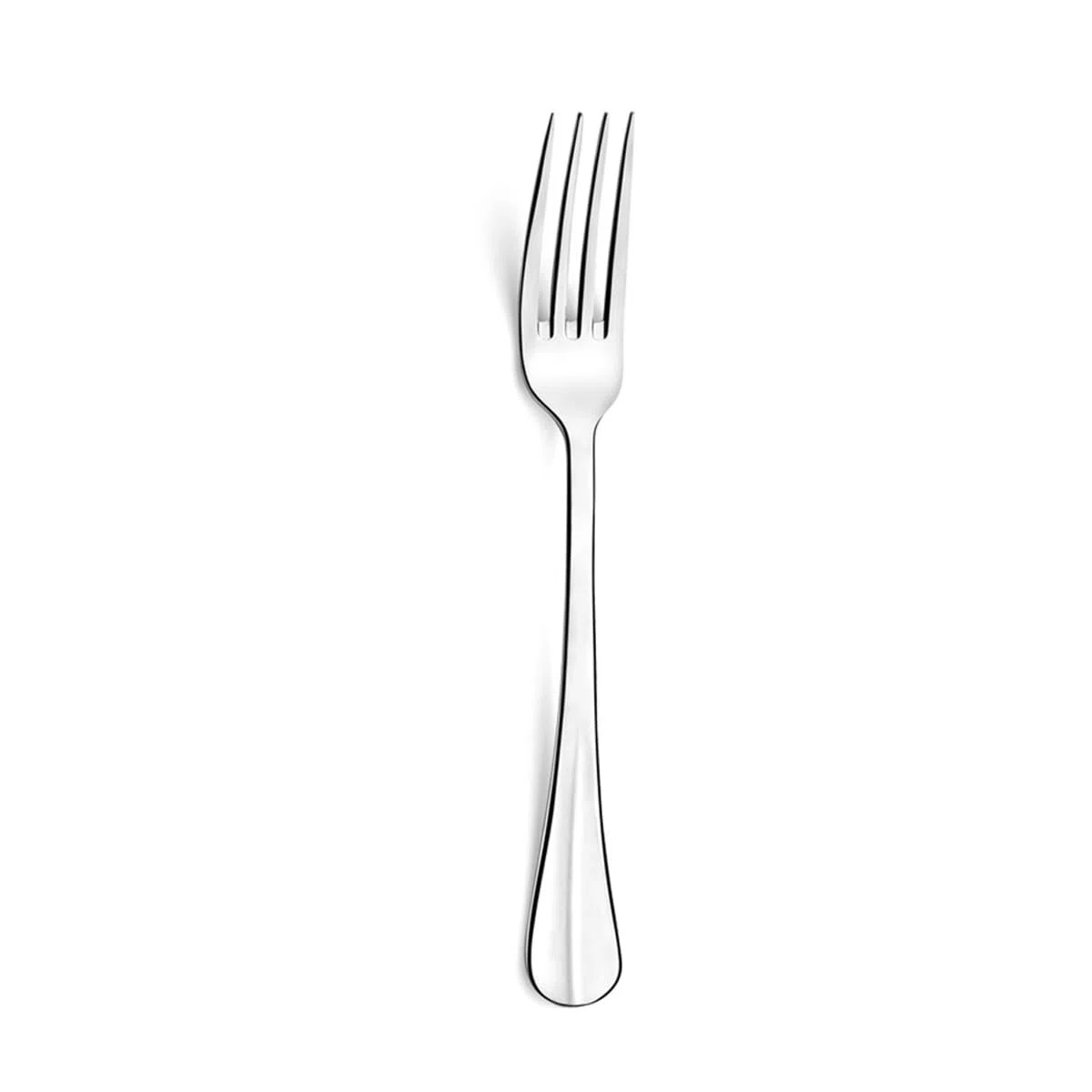 Set di 12 forchette da tavolo, in acciaio inox 18/0, spessore 2,5 mm, lunghezza 205 mm