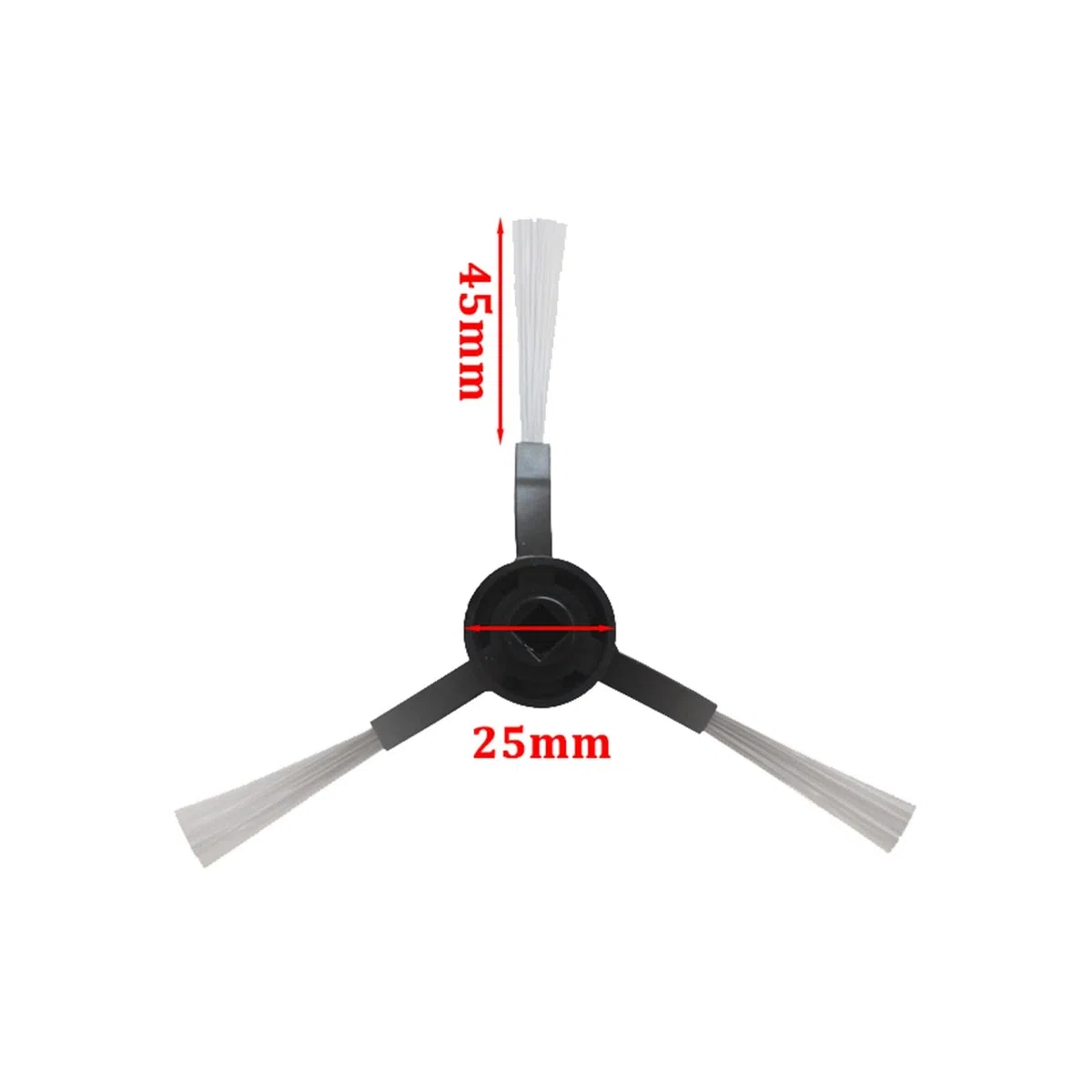 Spazzole Mop Panno Straccio Compatibile for Xiaomi Mi Robot Vacuum-Mop P STYTJ02YM STYJ02YM Mop-2S XMSTJQR2S Robot Aspirapolvere Parti Accessorio (Color : 2PCS)