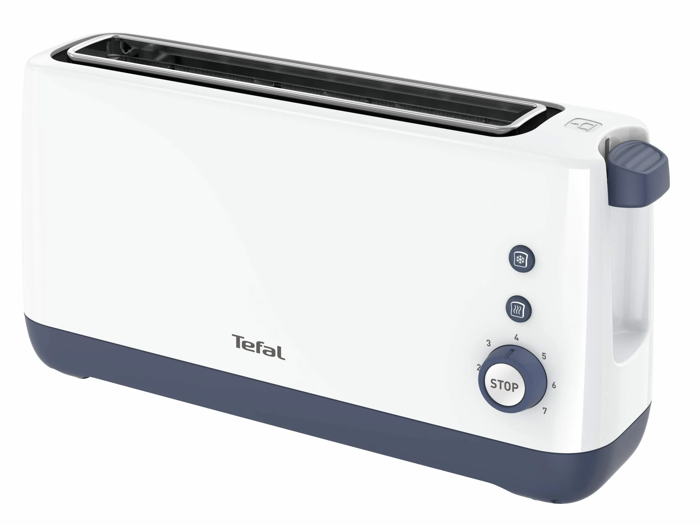 TEFAL Toaster Minim TL302110 - Griglia per pane compatta con fessura, colore: Bianco