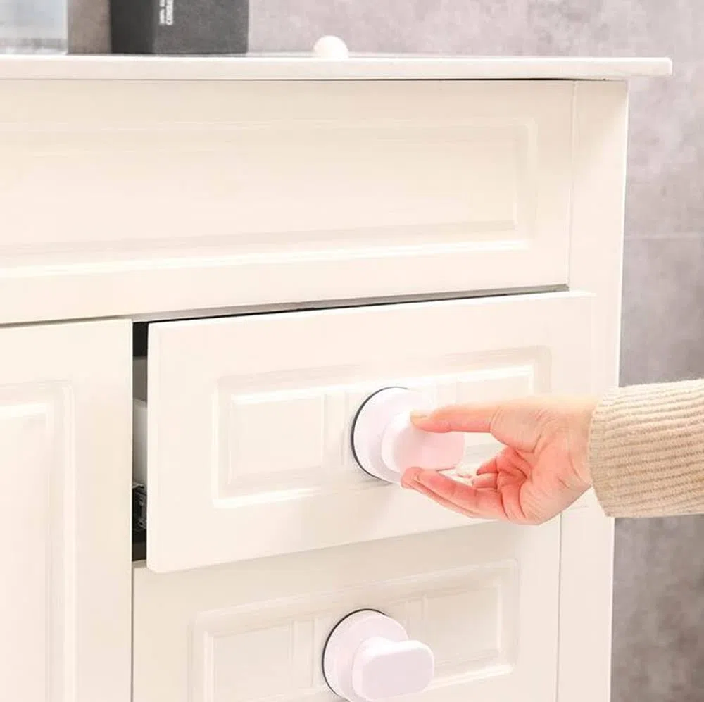 KAFENDA Mini Forte Ventosa Specchio di Vetro Maniglia Della Porta Vasca Da Bagno Doccia Maniglia Cassetto Della Cucina Maniglia Ventosa Porta del Bagno Frigorifero Ventosa non porosa (Bianco)