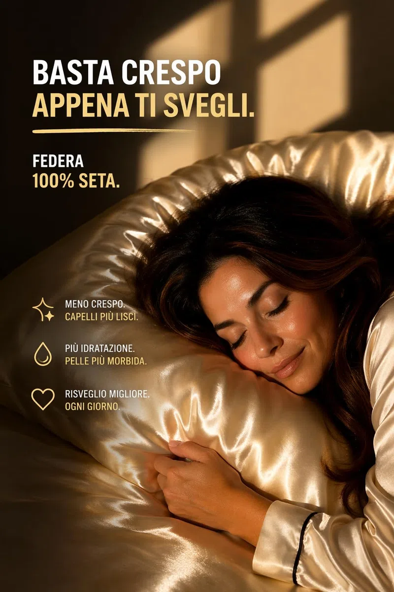 OFFTOPIC Federa 100% Seta Anticrespo e Antirughe, Federe in Seta 22 Momme Certificata OekoTex Antibatterica, Fodere Cuscini Letto Idea Regalo Perfetta, Chiusura Senza Zip 50x75 Caramel