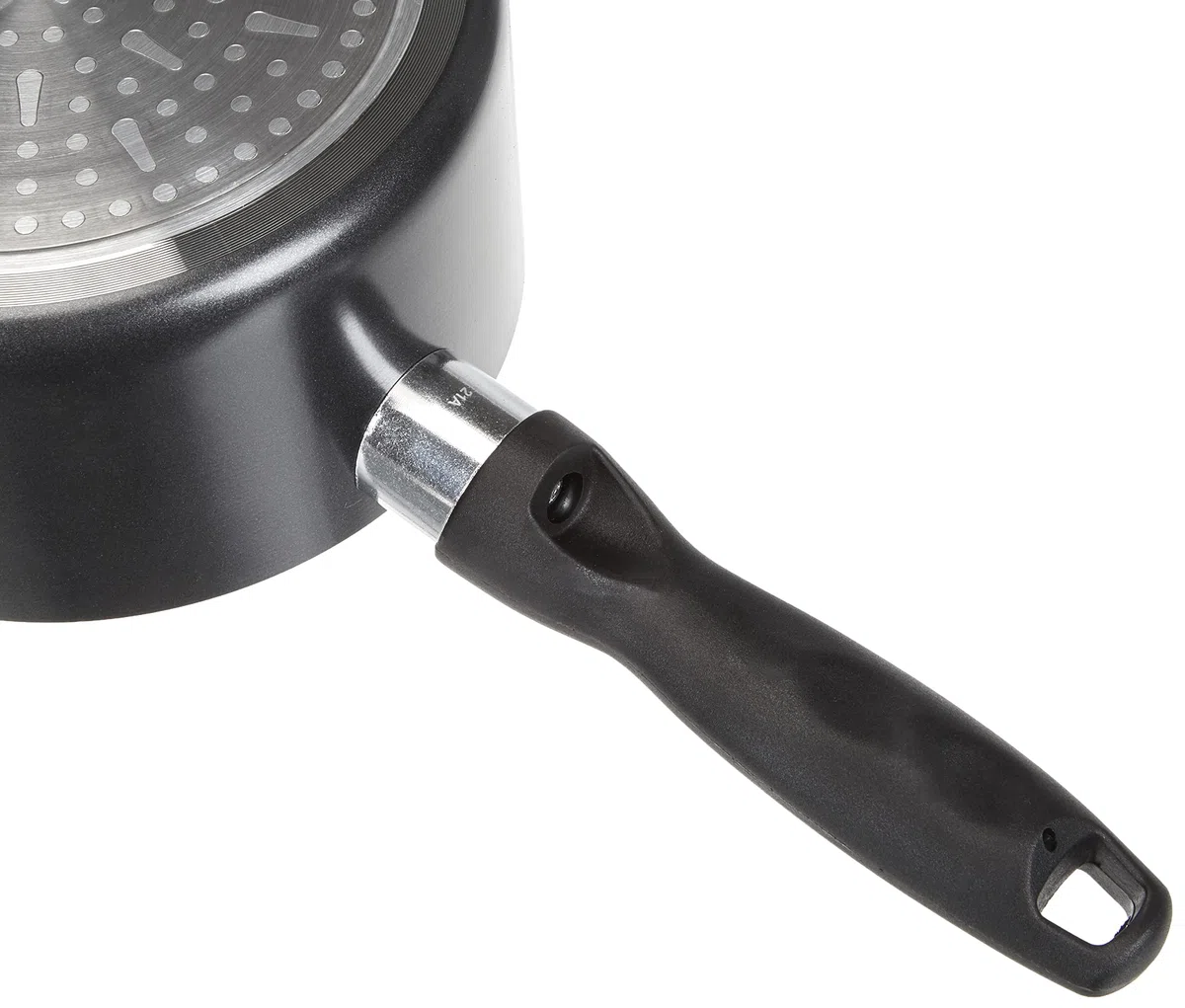 Beka 13076174, Pentolino con coperchio 16 cm, Pro Induc in alluminio, interno rivestito, adatta a tutti i fornelli, induzione incluso