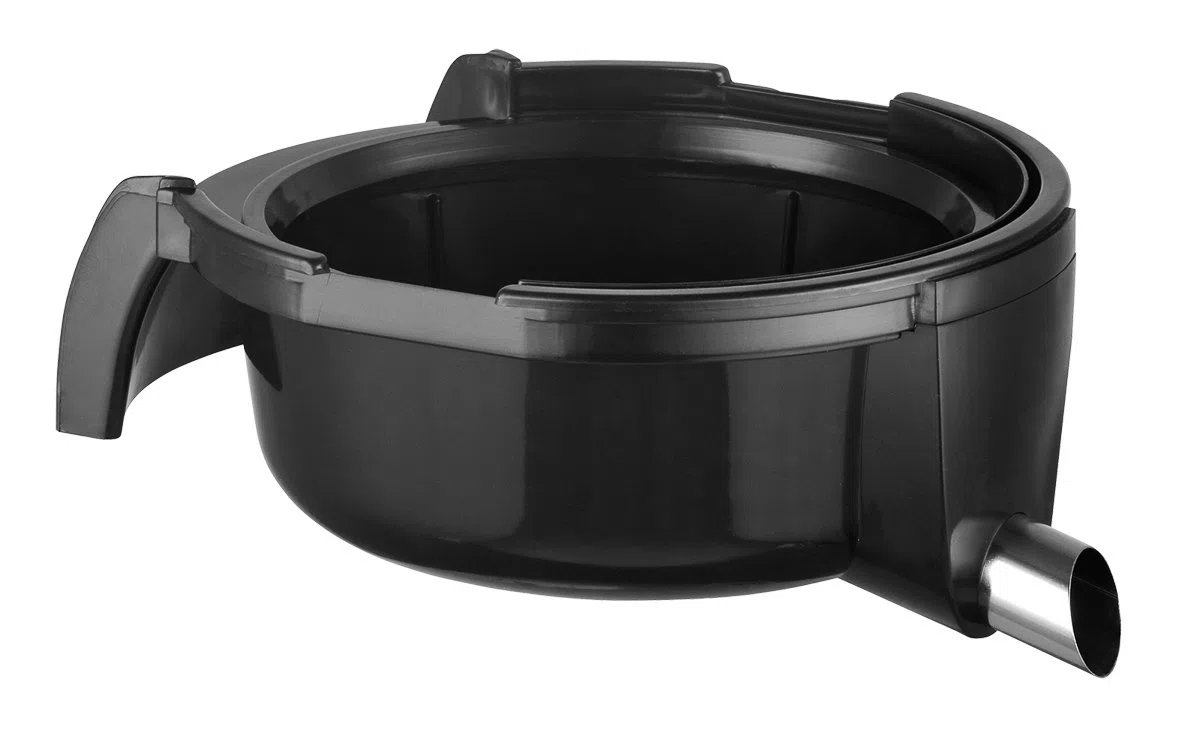 Concept Elettrodomestici LO7026 Centrifuga Fresh con Imboccatura, 1000 W, 1 Liter, Stainless Steel, 2 velocità, Argento