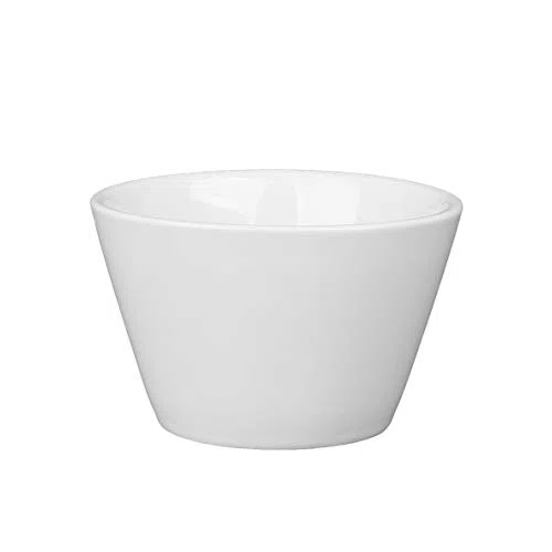 Holst Porzellan TB 009 Ciotola 9 cm Salsa, Porcellana, Bianco, 9.5 cm, 6 unità